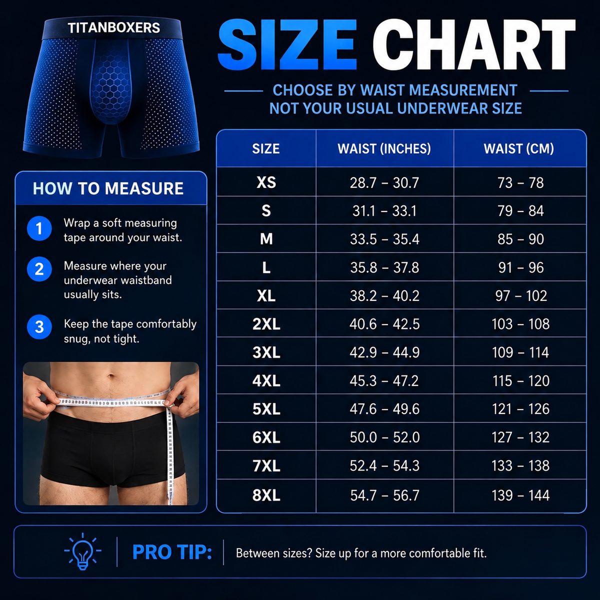 Titanboxers™ Maximum Leak-Lock Bamboo Briefs V2