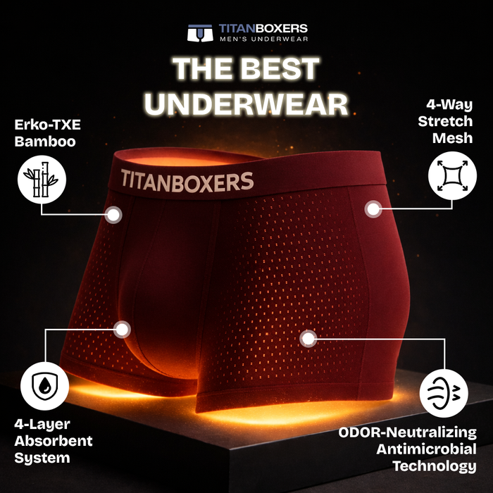 Titan Boxer™ Bamboo Leak-Proof Briefs